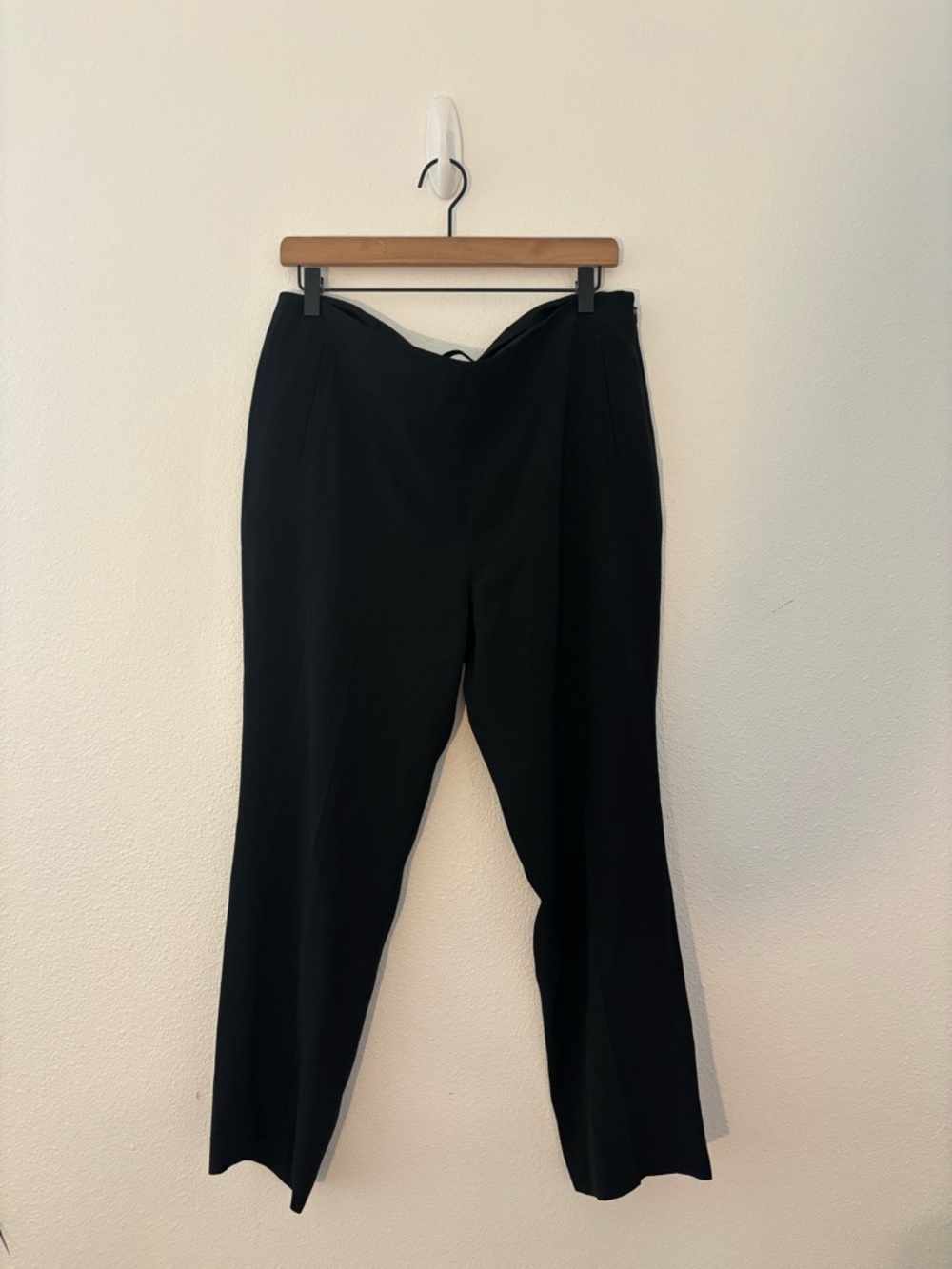 The Row trousers in black